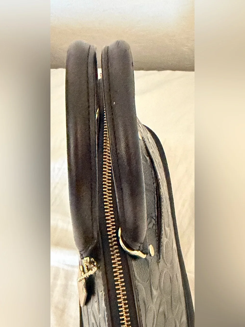 Coach glossy patent